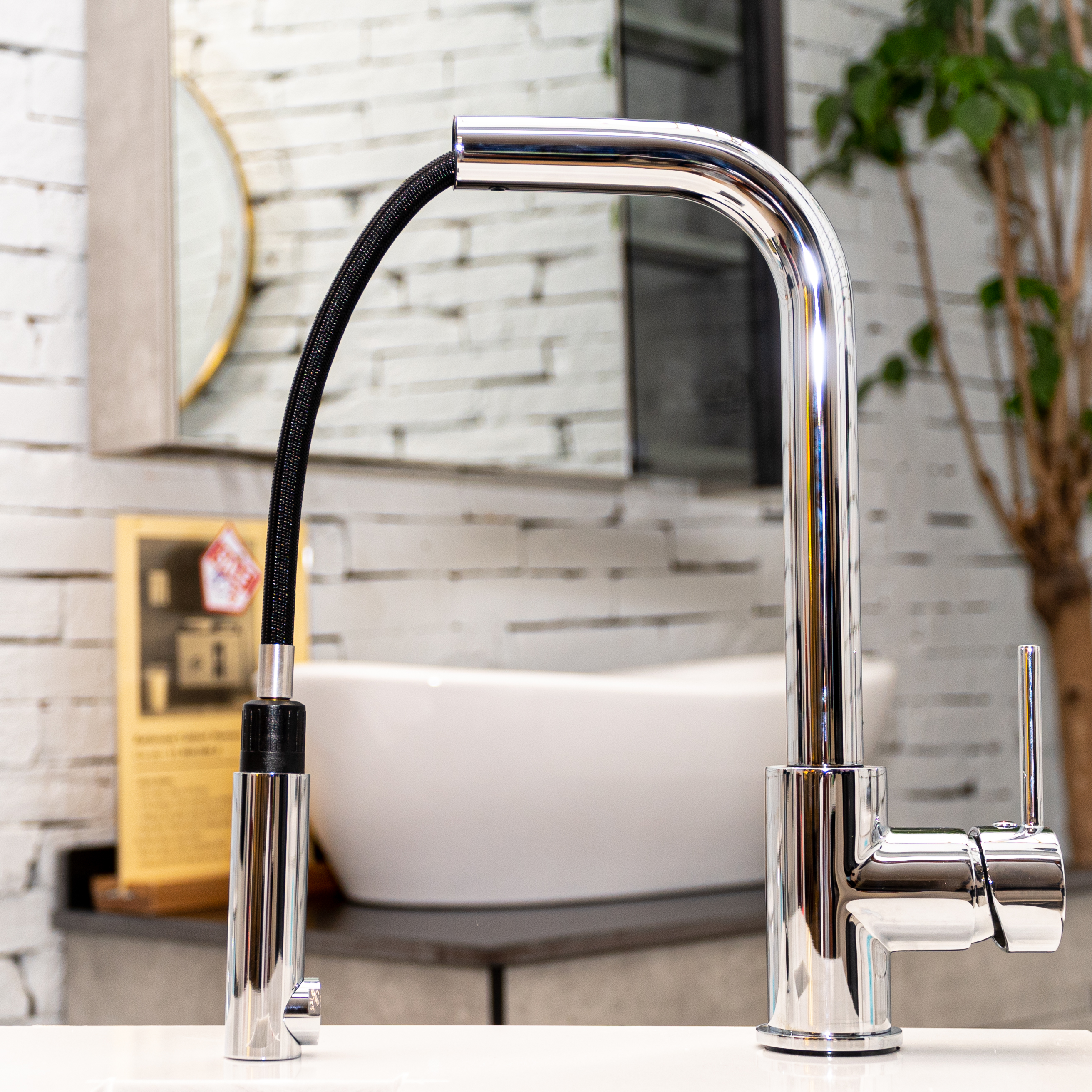 Vòi bếp dây rút nóng lạnh HITA HKS180263